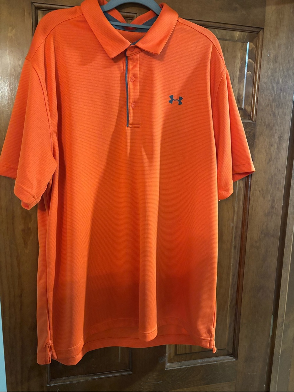 Under Armour Orange Men’s Short-Sleeve Performance Polo